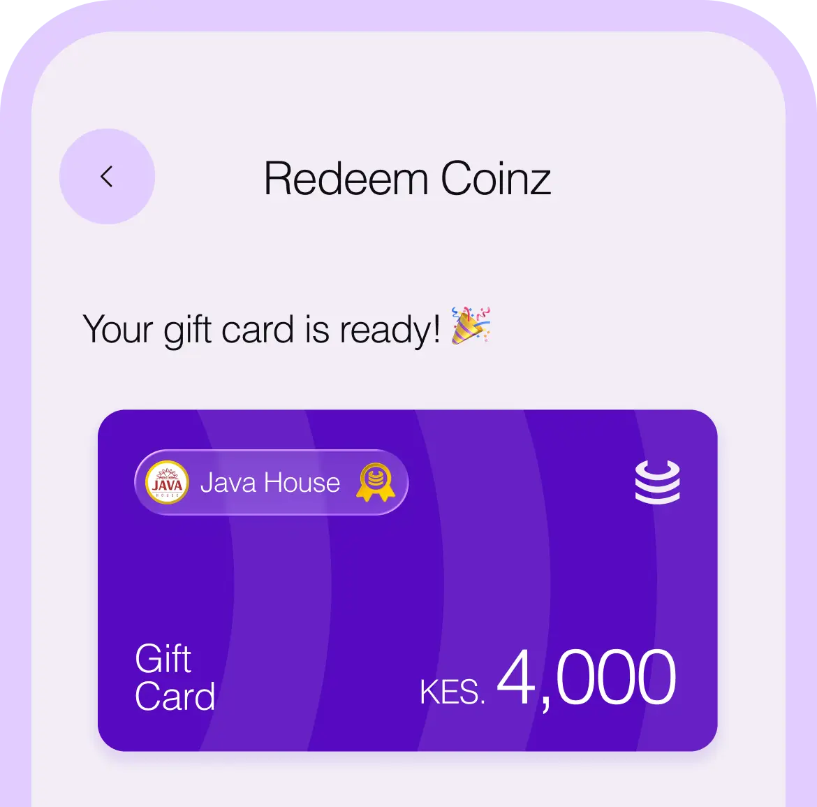 Redeem flow